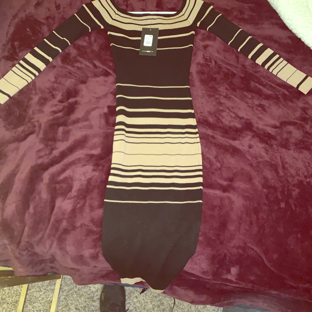 XS Brand new Fashion Nova striped maxi dress